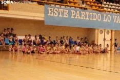 Campeonato de gimnasia rítmica en Soria. 