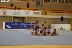 Campeonato de gimnasia rítmica en Soria. 