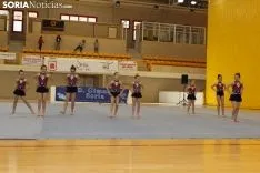 Campeonato de gimnasia rítmica en Soria. 