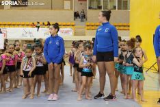 Campeonato de gimnasia rítmica en Soria. 
