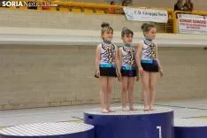 Campeonato de gimnasia rítmica en Soria. 