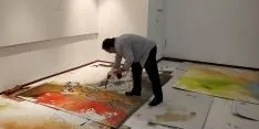 Ferrus decorando la cuadrilla de Santo Tomé, San Clemente y San Martín.