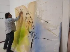 Ferrus decorando la cuadrilla de Santo Tomé, San Clemente y San Martín.