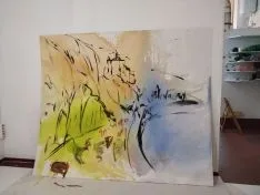 Ferrus decorando la cuadrilla de Santo Tomé, San Clemente y San Martín.