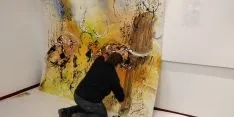 Ferrus decorando la cuadrilla de Santo Tomé, San Clemente y San Martín.