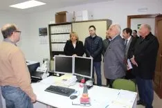 Una imagen de las instalaciones provisionales. 