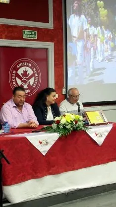 Primer acto del aniverario de la peña El Cuadro. SN