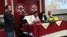 Primer acto del aniverario de la peña El Cuadro. SN