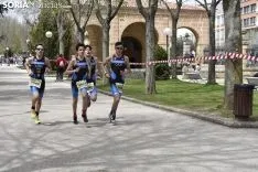 Los duatletas toman las calles de Soria.