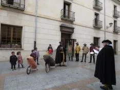 Foto 6 - El Virrey Palafox ha celebrado el tradicional encierro de cochinas para los m&aacute;s peque&ntilde;os