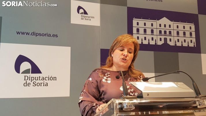 Esther Pérez, vicepresidenta de la DIputación de Soria