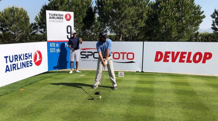 Berná, en un entrenamiento antes de la prueba turca. 