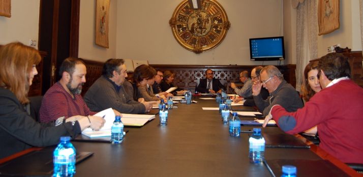 El Consejo reunido este miércoles. 