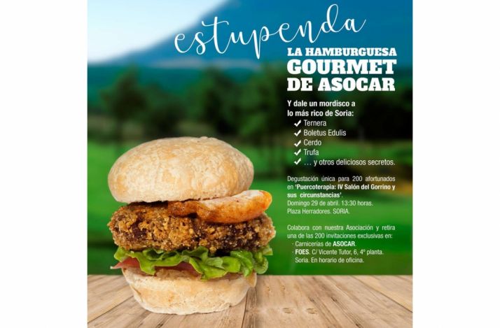 ASOCAR presenta a ‘Estupenda’, su hamburguesa gourmet