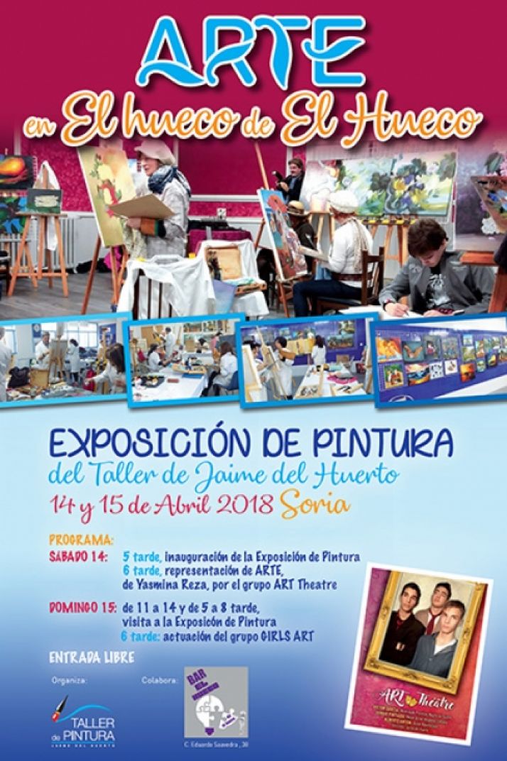 Exposición del Taller de Pintura Jaime del Huerto en El Hueco