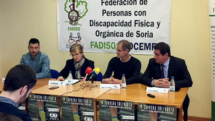 Andrés, Berrojo, Antón y Rebanal en la presentación este jueves.