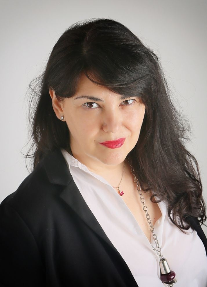 La escritora Marina Izquierdo. 