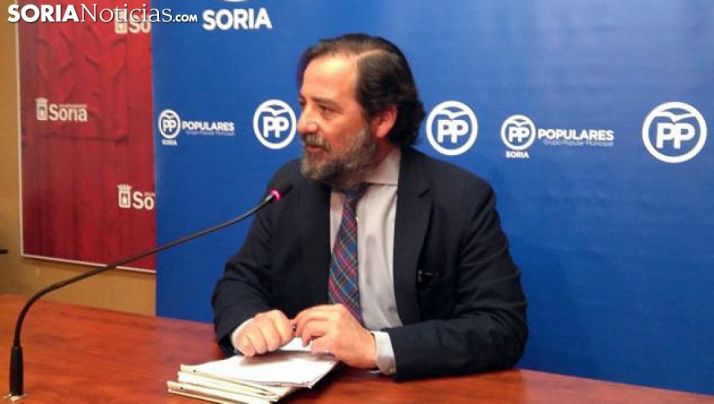 José Manuel Hernando este jueves en rueda informativa. /SN