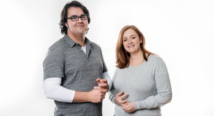 Ana Luz Aparicio e Iván Alonso.