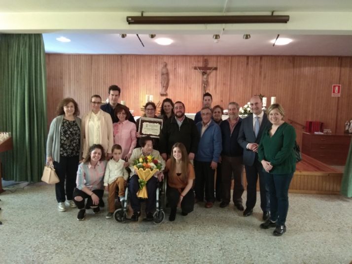 Catalina Pinilla Jiménez, una mujer centenaria. 