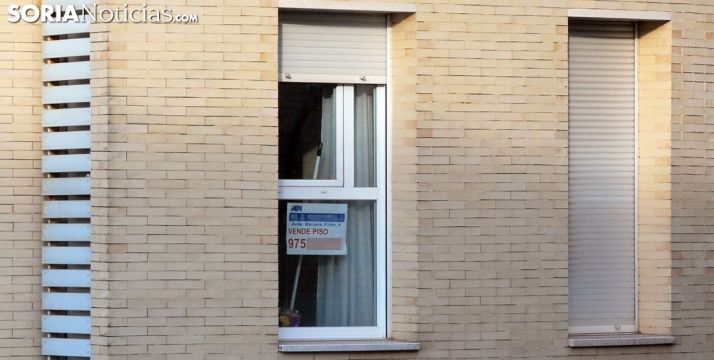 La vivienda de segunda mano se encarece un 1,36% en Soria