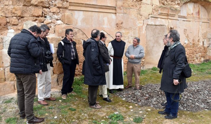 Arrancan las obras para la protección y puesta en valor del edificio principal del Monasterio de Santa María de Huerta