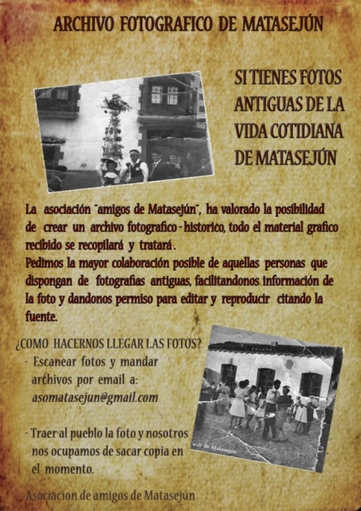 La Asociación de Amigos de Matasejún quiere crear un archivo fotográfico-histórico de la localidad