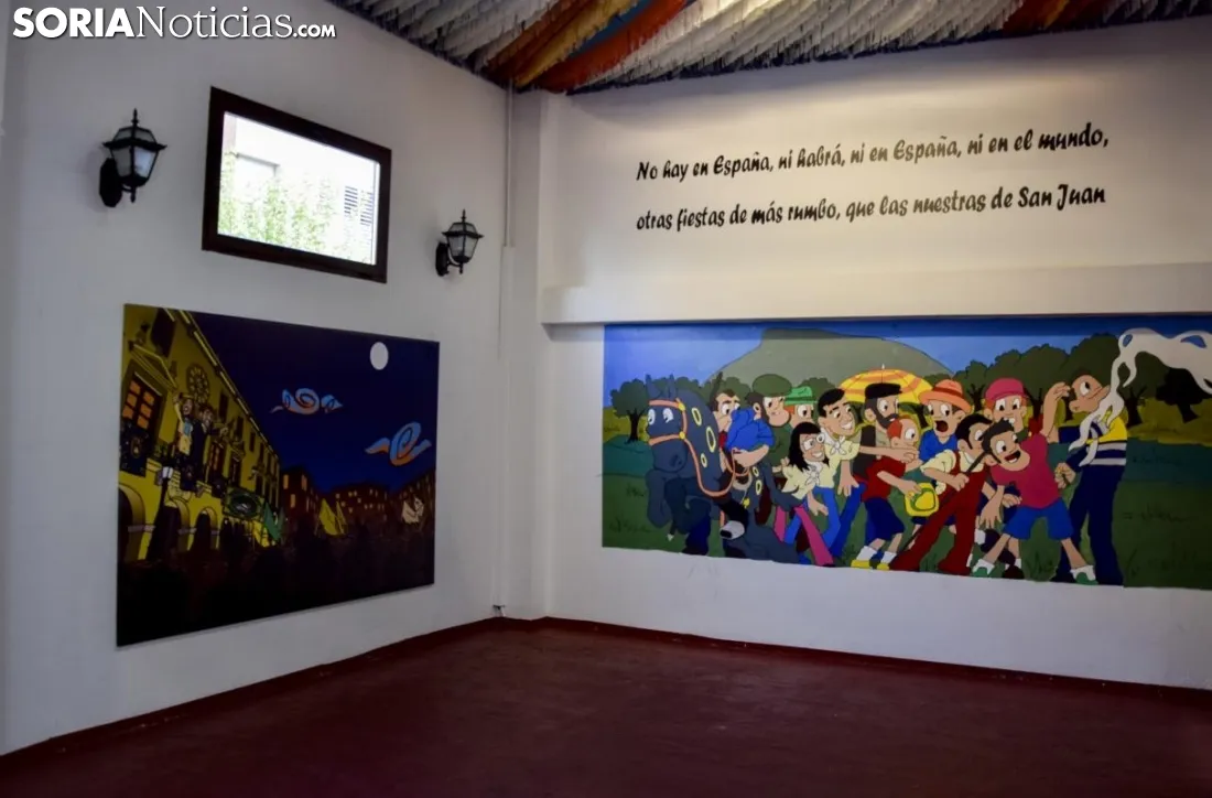 Imágenes de la cuadrilla de San Juan. /José Herrero