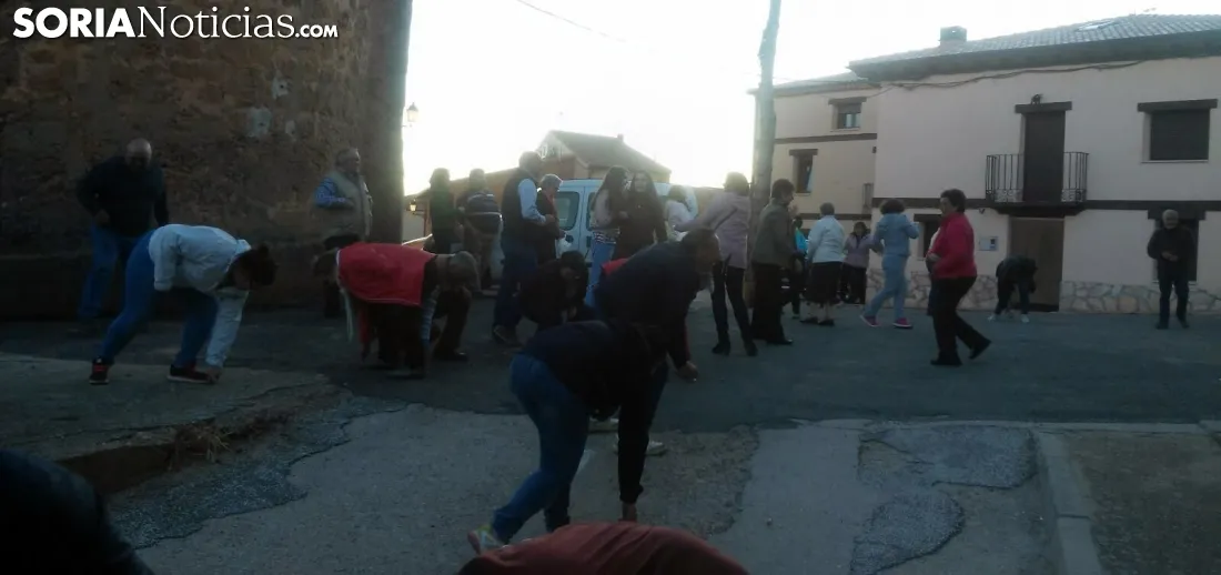 Imagen de la festividad en Quintanilla de Tres Barrios. /LTG