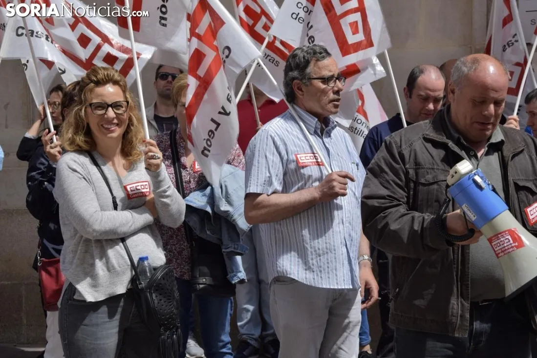 Una imágen de la concentración este martes / José Herrero