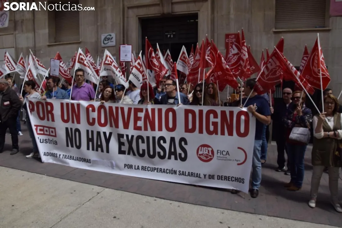 Una imágen de la concentración este martes / José Herrero