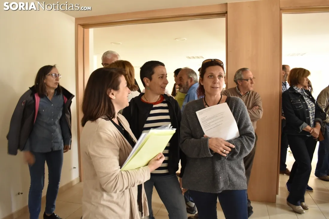 Imágenes de la reunión.