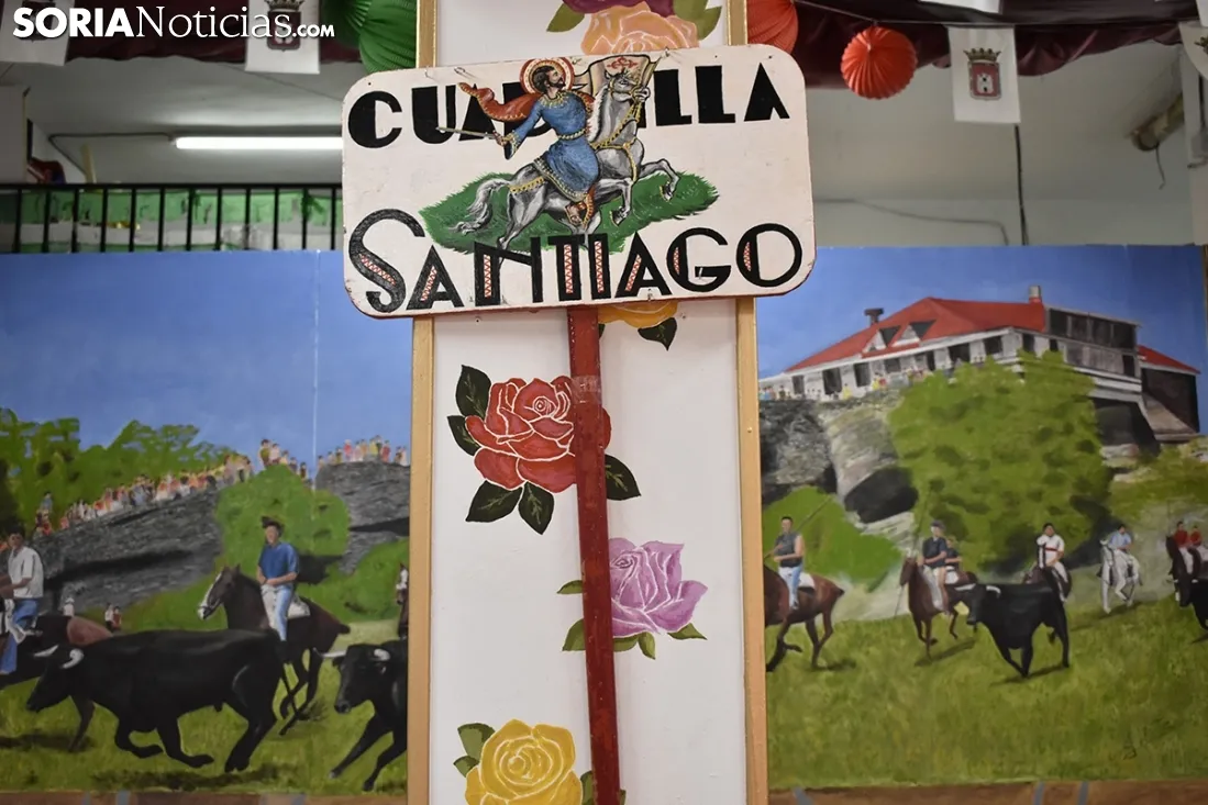 Imágenes de la cuadrilla de Santiago. /EM