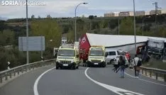 Accidente en la SO20 con 3 víctimas mortales.