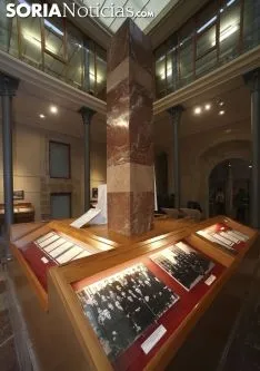 Imagen de la apertura de la muestra este miércoles. /SN