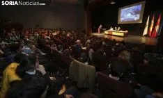 Una imagen de la jornada este martes en la capital. /SN
