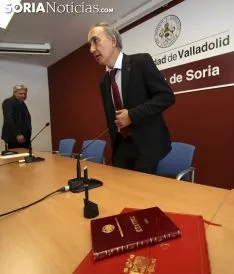 Una imagen de la toma de posesión este miércoles. /SN