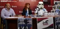 Juan Pérez (izda.), Ana Calvo y Víctor Robador. /SN