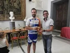 Una de las imágenes de la llegada a Roma. 