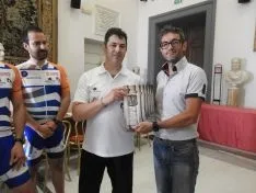 Una de las imágenes de la llegada a Roma. 