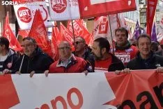 Manifestación del Primero de Mayo 2018 en Soria.