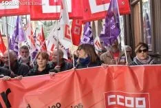 Manifestación del Primero de Mayo 2018 en Soria.