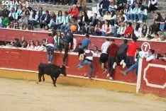 Una de las imágenes de esta tarde en el coso de San Benito. /SN