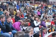 Una de las imágenes de esta tarde en el coso de San Benito. /SN