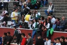 Una de las imágenes de esta tarde en el coso de San Benito. /SN