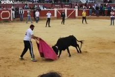 Una de las imágenes de esta tarde en el coso de San Benito. /SN