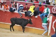 Una de las imágenes de esta tarde en el coso de San Benito. /SN
