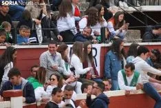 Una de las imágenes de esta tarde en el coso de San Benito. /SN
