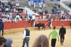 Una de las imágenes de esta tarde en el coso de San Benito. /SN
