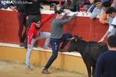 Una imagen de la tarde de este sábado en el coso de San Benito. /SN